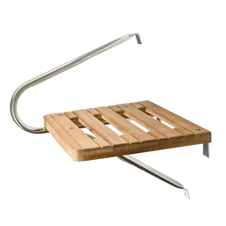 Whitecap Teak Swim Platform for Outboard Motors - 60900 - Anchor Express