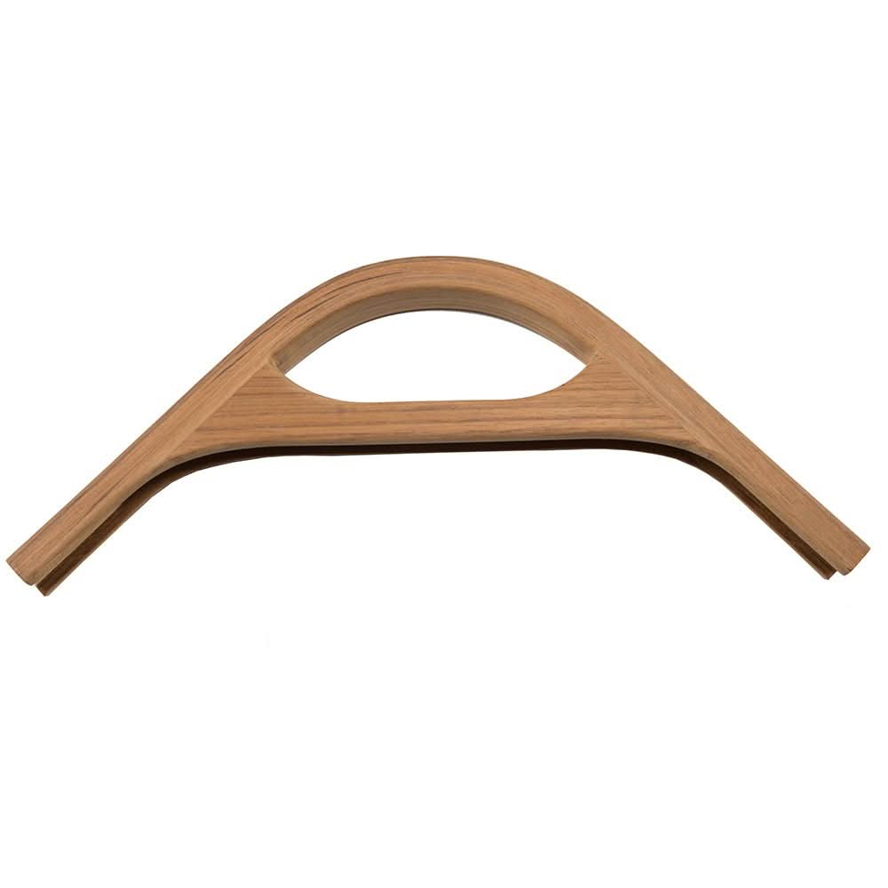 Whitecap Teak Track Corner with Hand Hold Molding - 3/4" - 60805 - Anchor Express