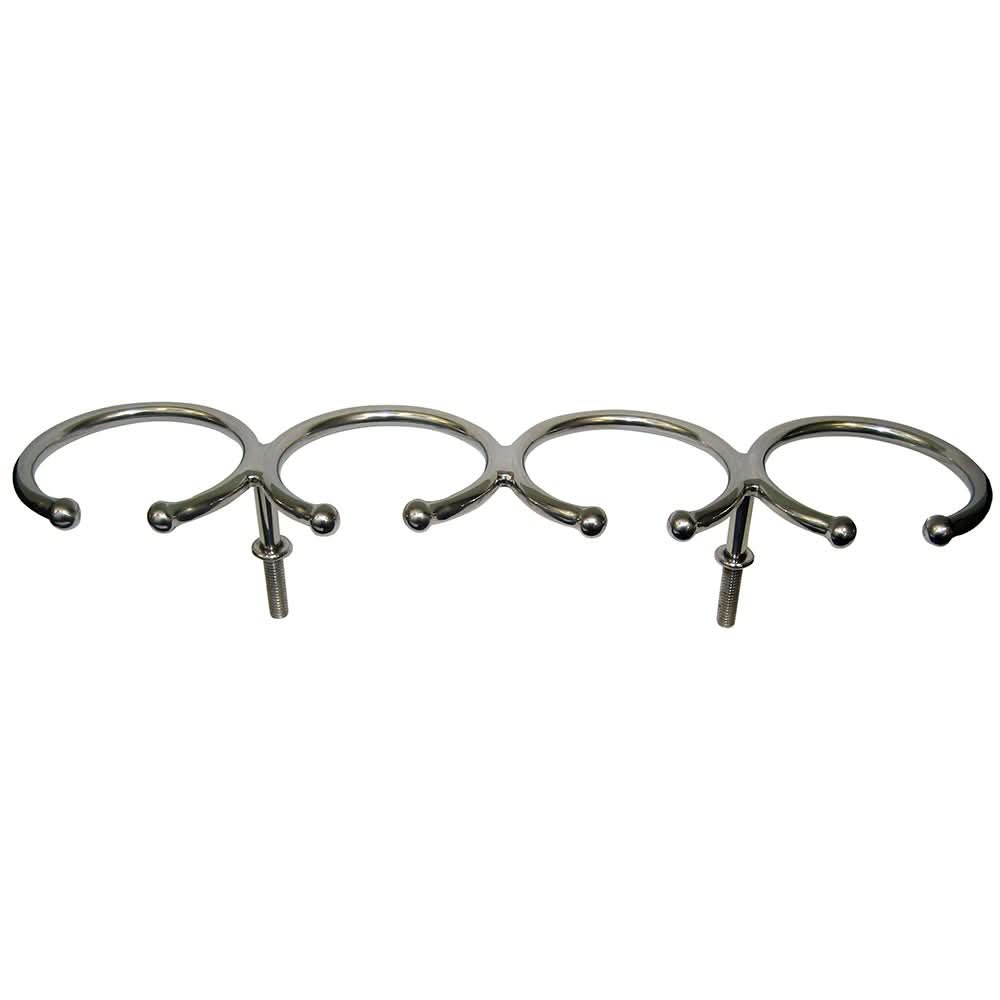 Whitecap Top Mount Ring SS Cup Holder - 4 - Drink - Stud Mount - S - 3515 - Anchor Express